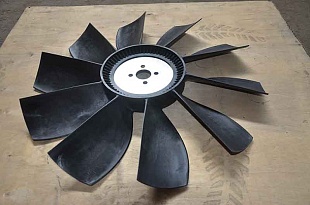 Крыльчатка вентилятора D16L-000-11+B дизельного двигателя SHANGHAI